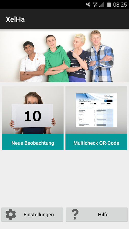 Neue Beobachtung via App erstellen